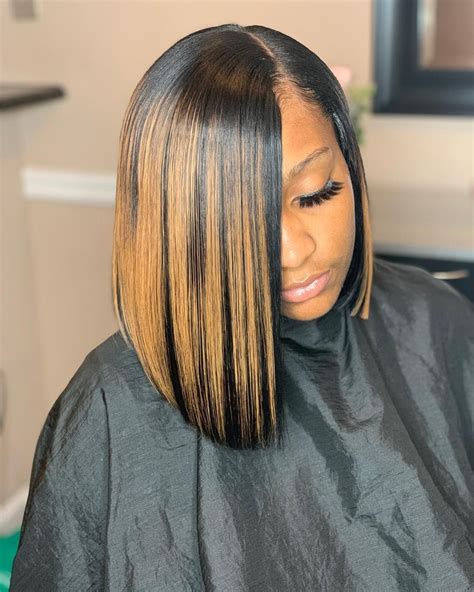 side part quick weave bob|quickweave bob with leave out.